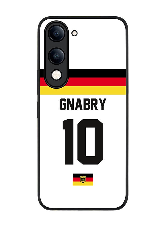 For vivo Y29s 5G / Y19s 5G Case,Slim fit Camera Protection, Shockproof Thin Phone cover  - Football - Germany,  Gnabry